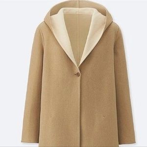 Uniqlo camel coat
